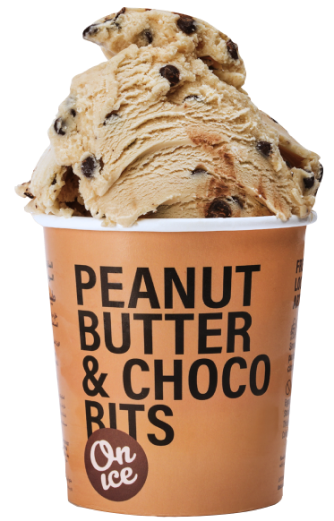 Peanut Butter & Choco Bits in cup